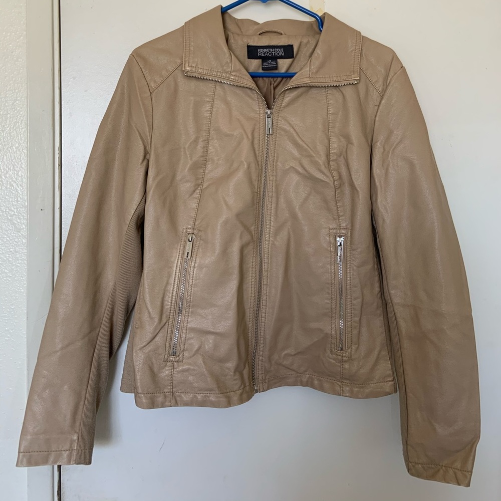 Kenneth Cole Reaction leather jacket.